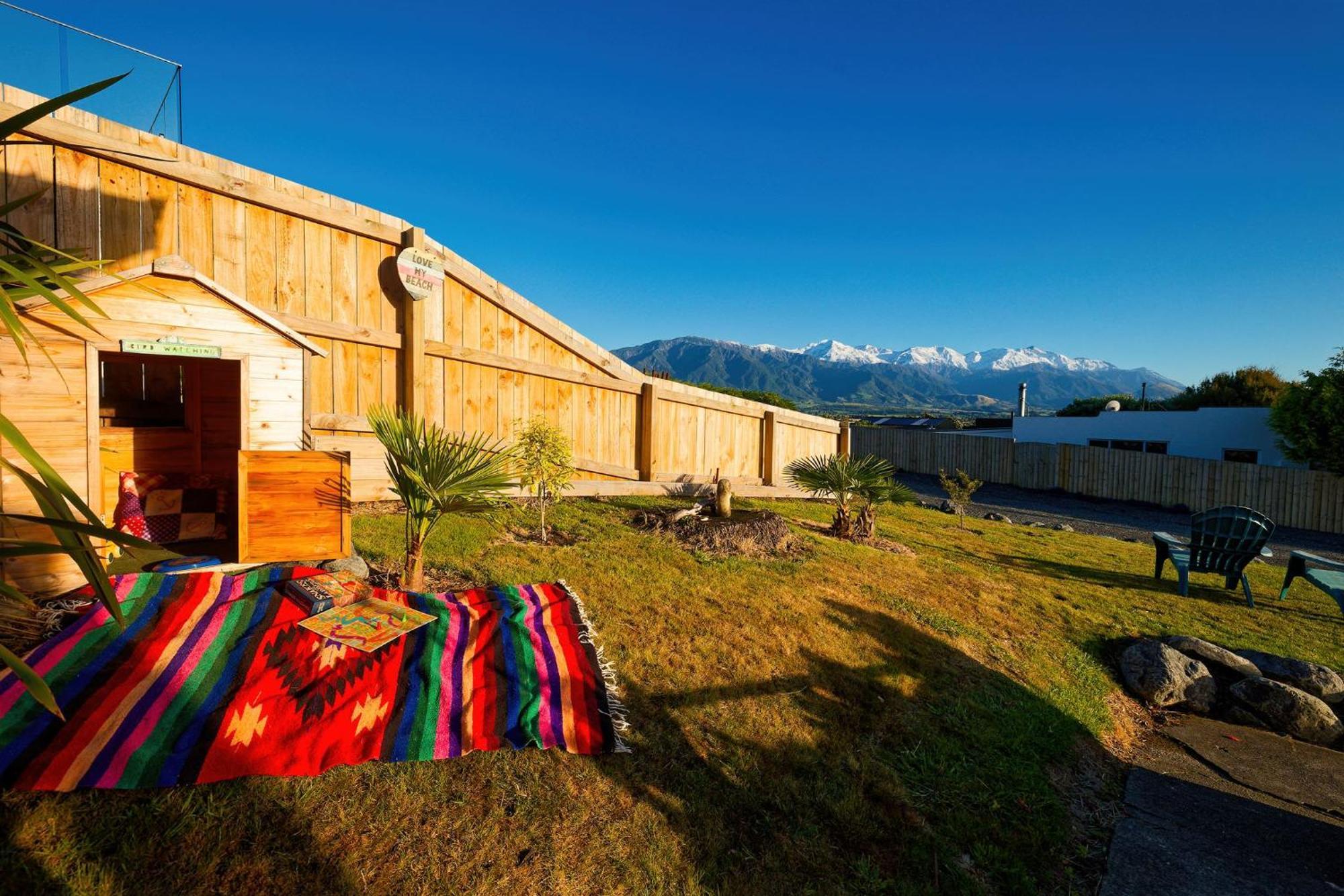 Five Palms Villa Kaikoura Ngoại thất bức ảnh